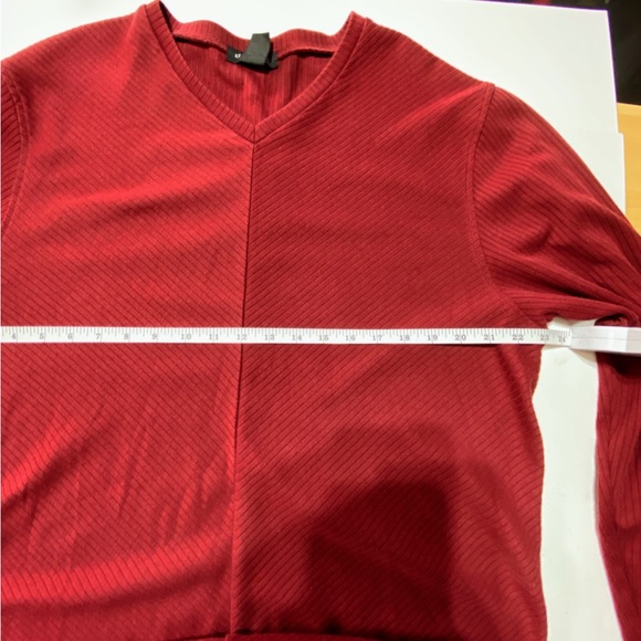 Kenneth Cole Men’s  light weight knit color- red beet Size XXL - Picture 9 of 10